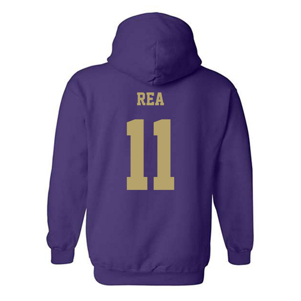 JMU - NCAA Football : Patrick Rea - Fashion Shersey Hooded Sweatshirt-1