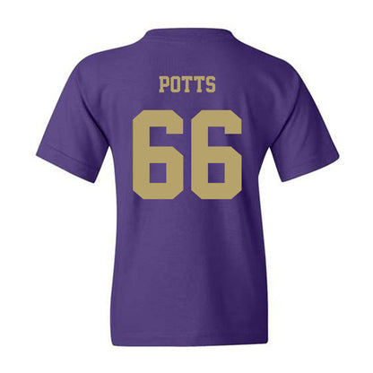 JMU - NCAA Football : Cole Potts - Fashion Shersey Youth T-Shirt