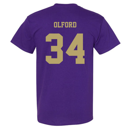 JMU - NCAA Football : Jamal Olford - Fashion Shersey T-Shirt-1