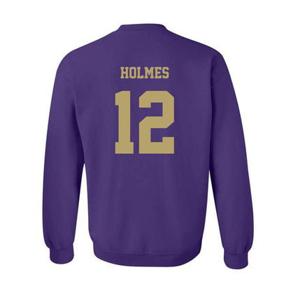 JMU - NCAA Football : Kye Holmes - Fashion Shersey Crewneck Sweatshirt