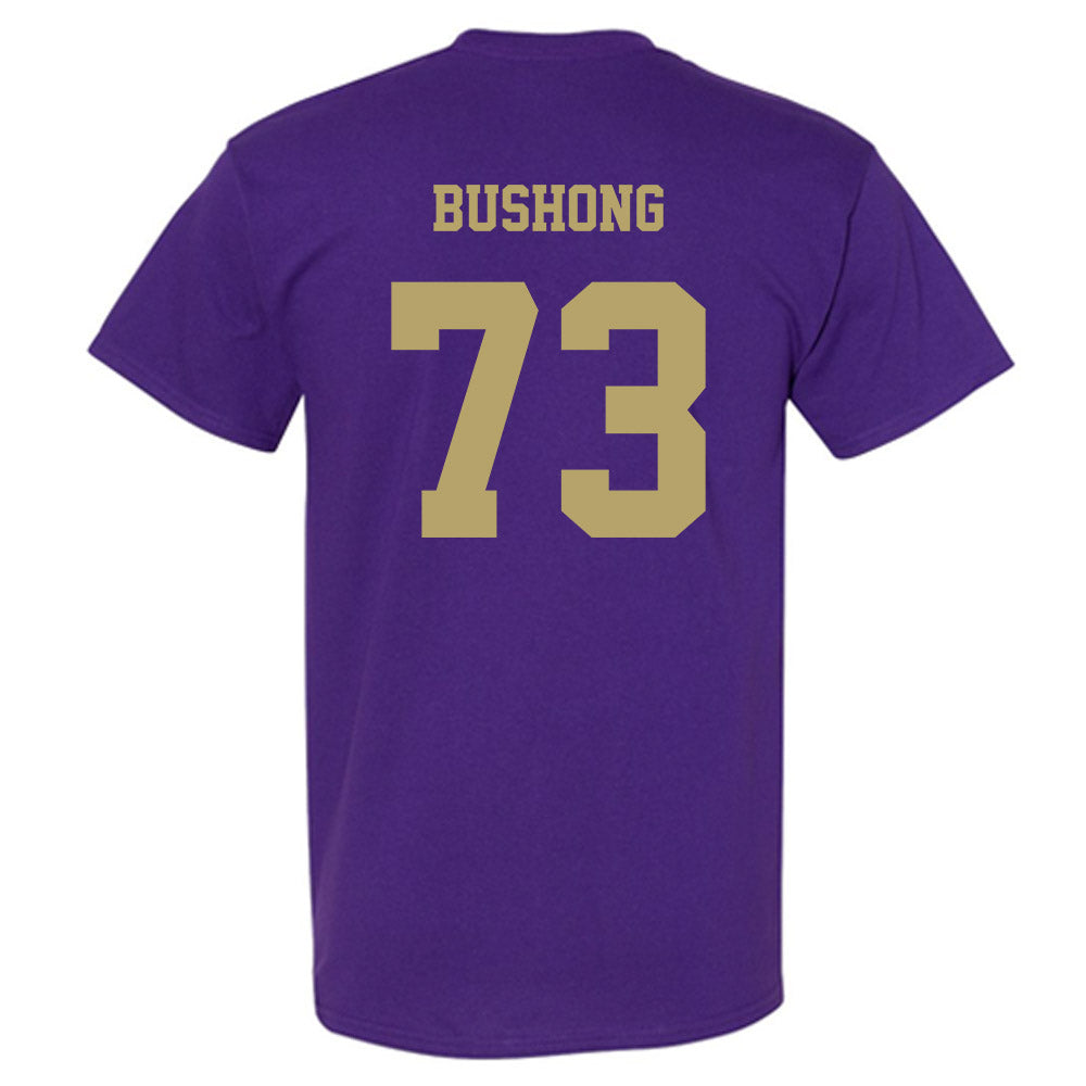 JMU - NCAA Football : Evan Bushong - Fashion Shersey T-Shirt-1