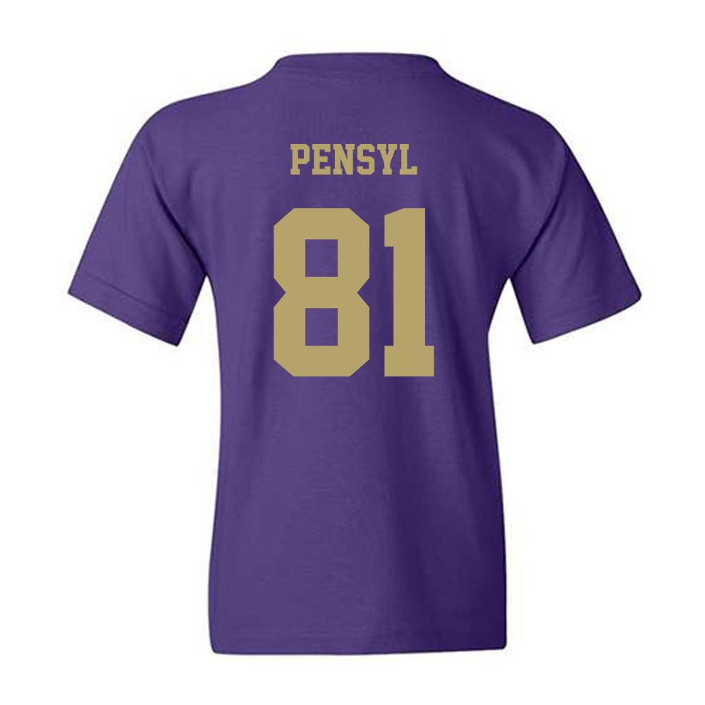 JMU - NCAA Football : Chase Pensyl - Fashion Shersey Youth T-Shirt-1