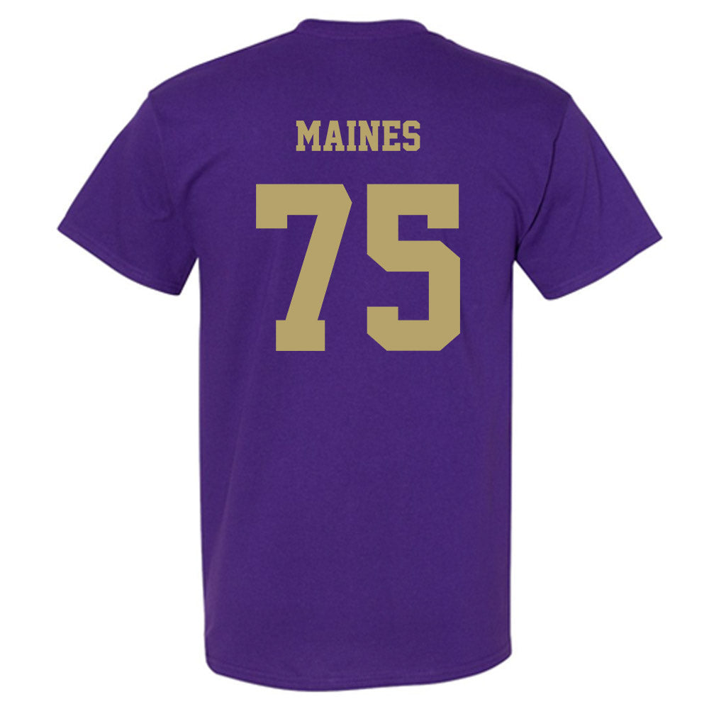 JMU - NCAA Football : Wyatt Maines - Fashion Shersey T-Shirt-1