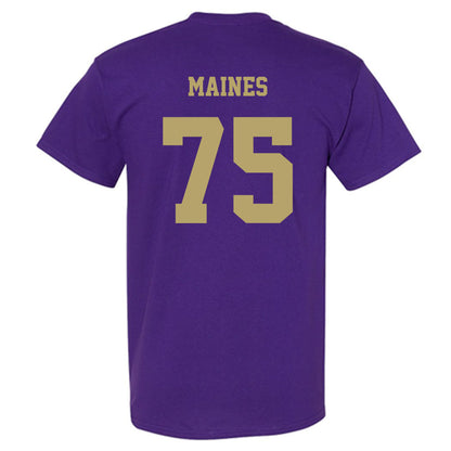 JMU - NCAA Football : Wyatt Maines - Fashion Shersey T-Shirt-1