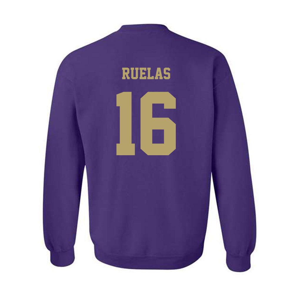 JMU - NCAA Football : Noe Ruelas - Fashion Shersey Crewneck Sweatshirt-1