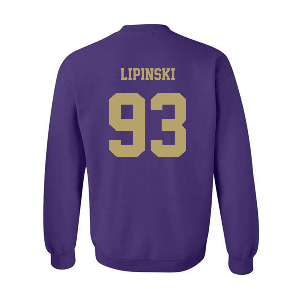  - NCAA Football : Max Lipinski - Fashion Shersey Crewneck Sweatshirt-1