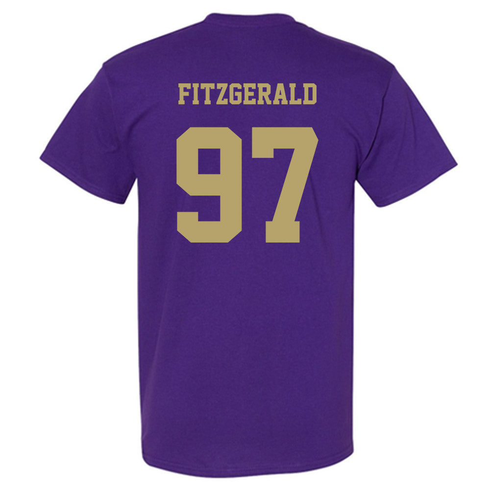 JMU - NCAA Football : Christopher Fitzgerald - Fashion Shersey T-Shirt