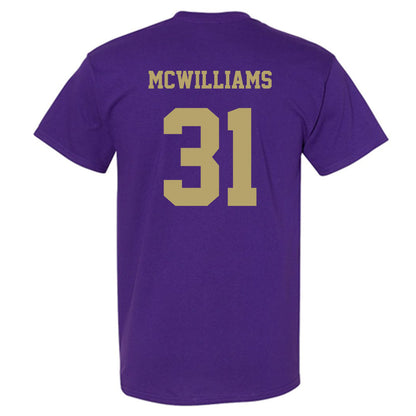 JMU - NCAA Football : Roddrey McWilliams - Fashion Shersey T-Shirt-1