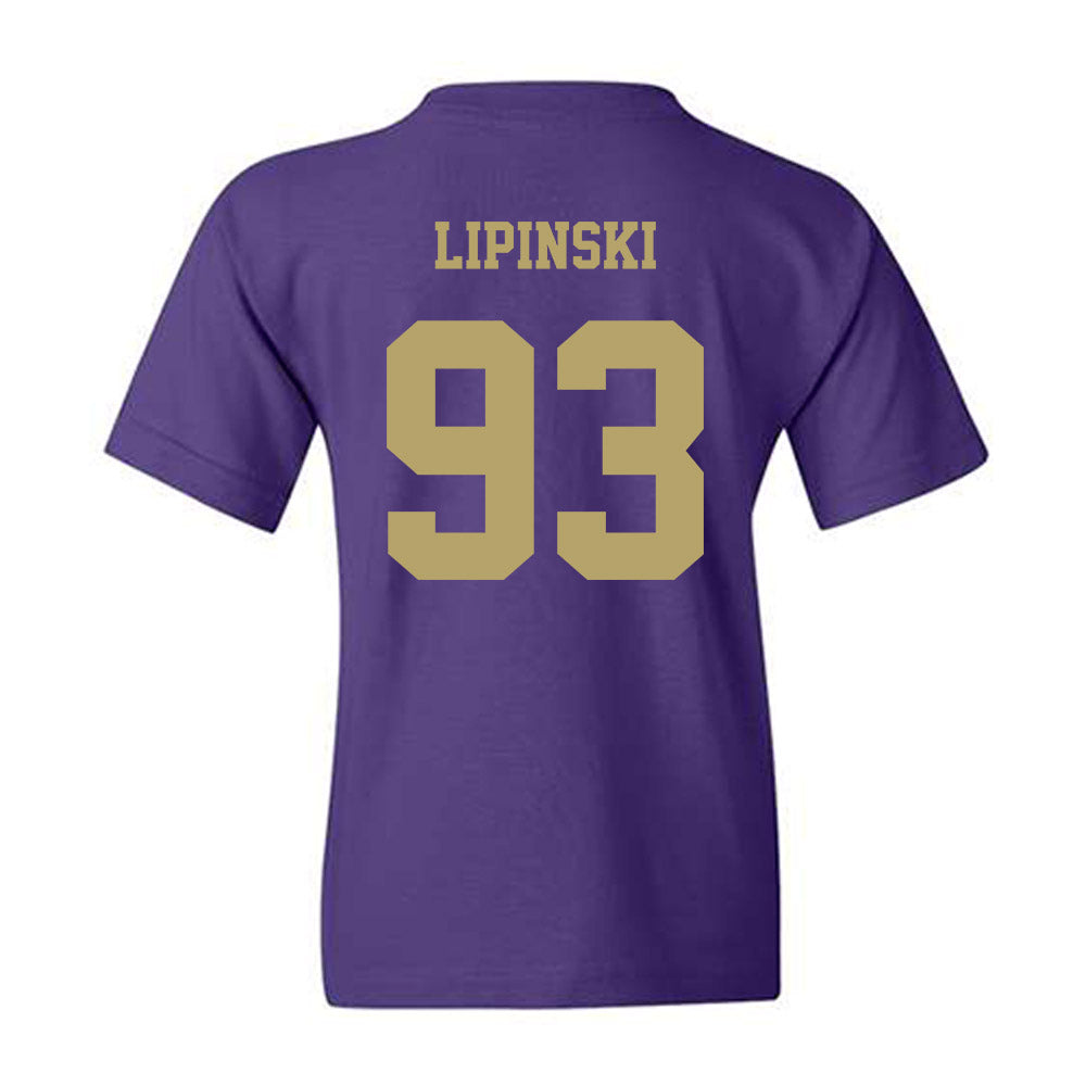  - NCAA Football : Max Lipinski - Fashion Shersey Youth T-Shirt-1