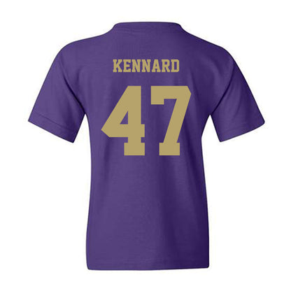 JMU - NCAA Football : Josiah Kennard - Fashion Shersey Youth T-Shirt-1