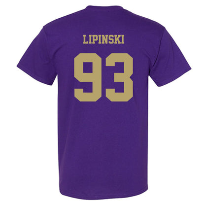  - NCAA Football : Max Lipinski - Fashion Shersey T-Shirt-1