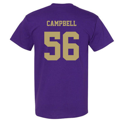 JMU - NCAA Football : JaKobe Campbell - Fashion Shersey T-Shirt-1