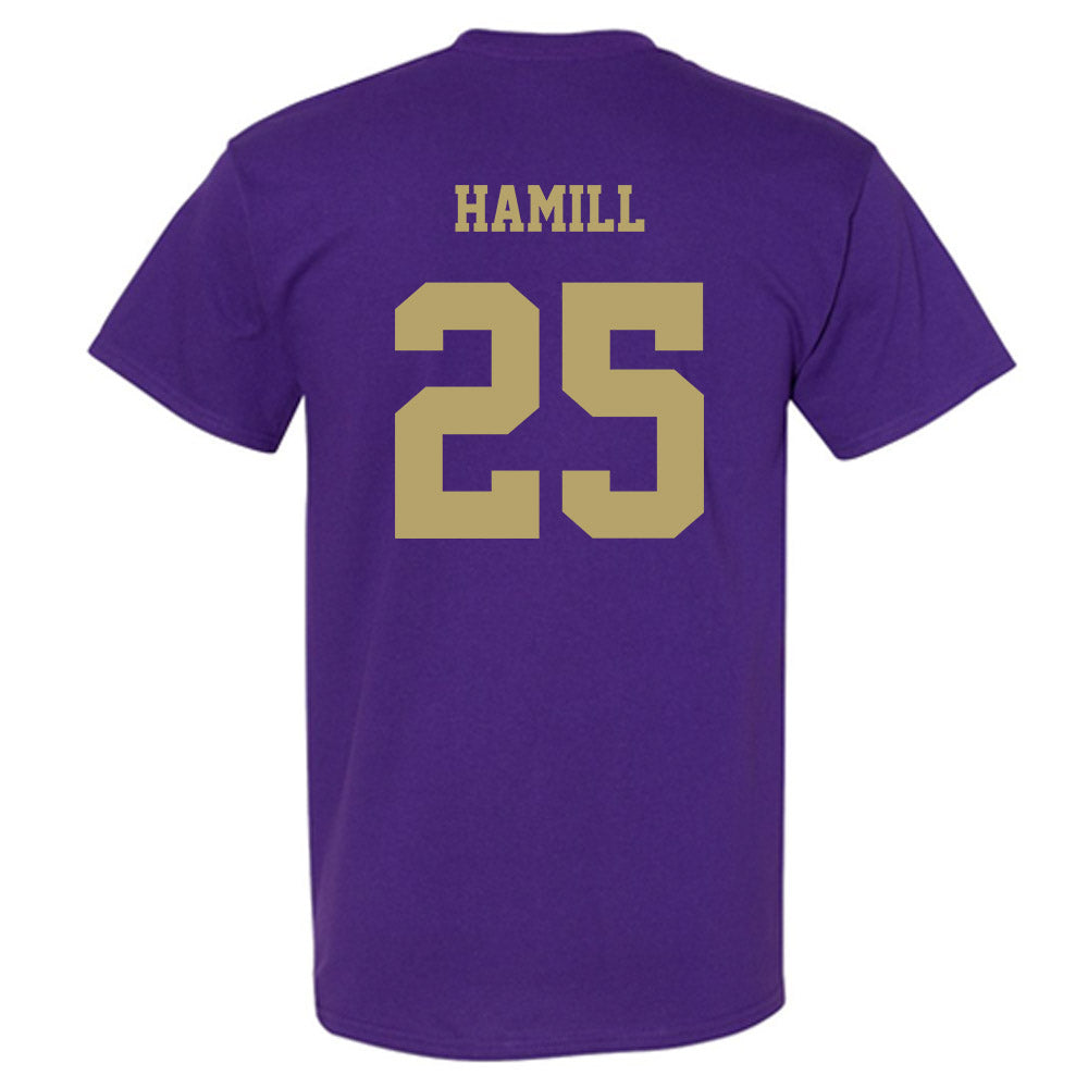 JMU - NCAA Football : Jackson Hamill - Fashion Shersey T-Shirt-1