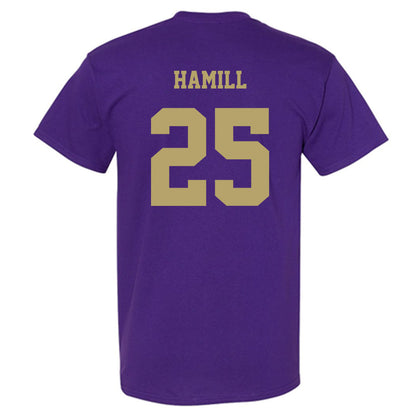 JMU - NCAA Football : Jackson Hamill - Fashion Shersey T-Shirt-1