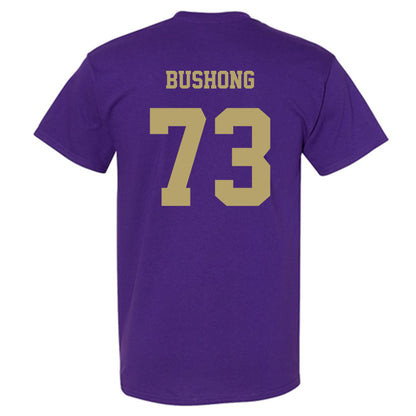  - NCAA Football : Evan Bushong - Fashion Shersey T-Shirt-1