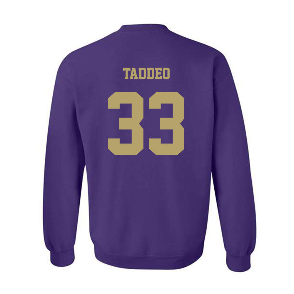 JMU - NCAA Football : Andrew Taddeo - Fashion Shersey Crewneck Sweatshirt-1