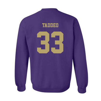JMU - NCAA Football : Andrew Taddeo - Fashion Shersey Crewneck Sweatshirt-1