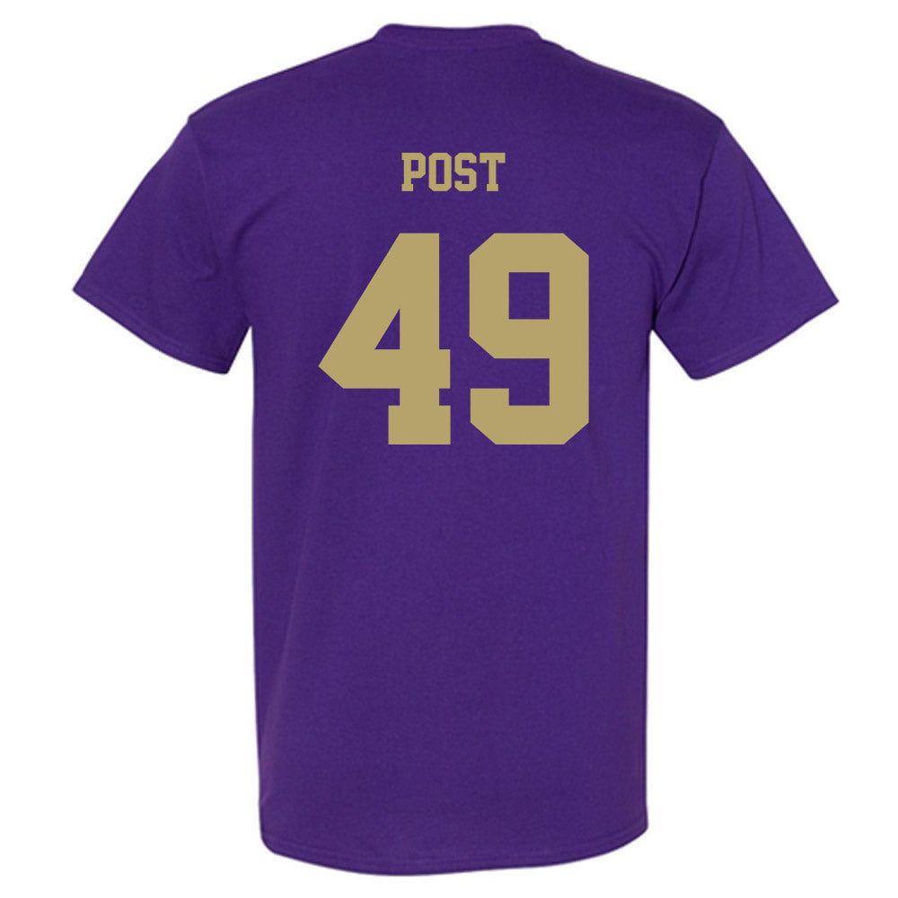 JMU - NCAA Football : Ryder Post - Fashion Shersey T-Shirt-1