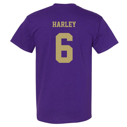 JMU - NCAA Football : Chantz Harley - Fashion Shersey T-Shirt-1