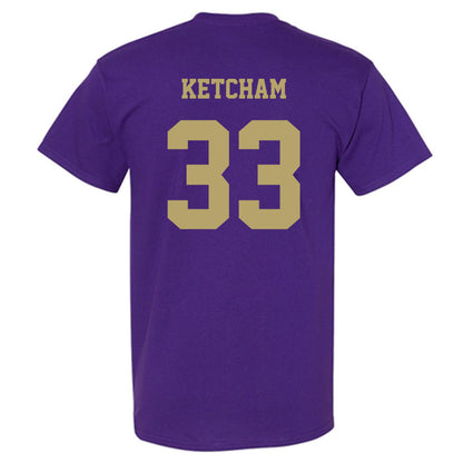 JMU - NCAA Football : Logan Ketcham - Fashion Shersey T-Shirt-1