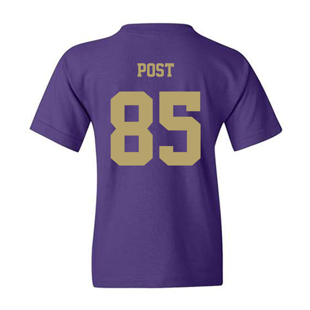 JMU - NCAA Football : Ryder Post - Fashion Shersey Youth T-Shirt-1