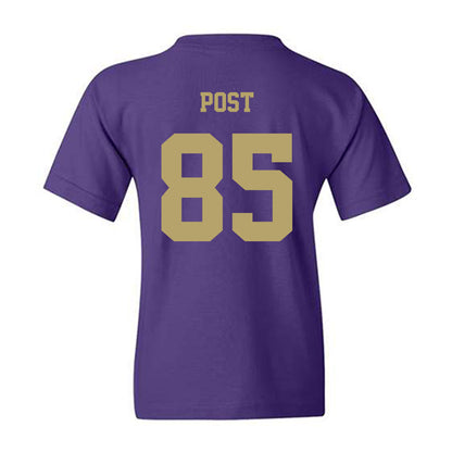 JMU - NCAA Football : Ryder Post - Fashion Shersey Youth T-Shirt-1