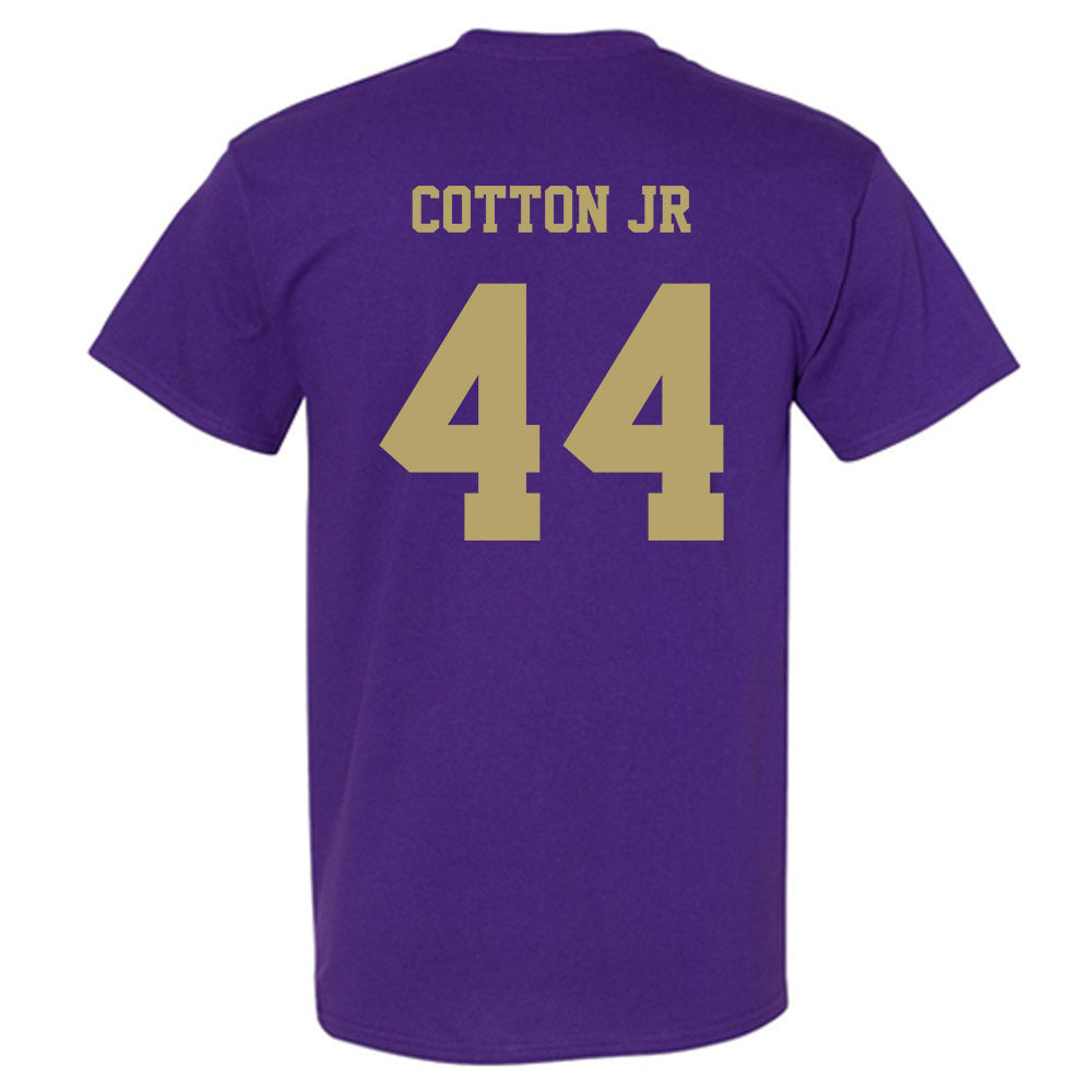 JMU - NCAA Football : DJ Cotton Jr - Fashion Shersey T-Shirt-1