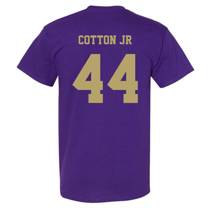 JMU - NCAA Football : DJ Cotton Jr - Fashion Shersey T-Shirt-1