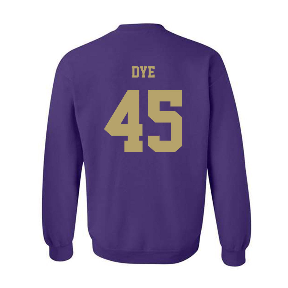 JMU - NCAA Football : Trashon Dye - Fashion Shersey Crewneck Sweatshirt-1