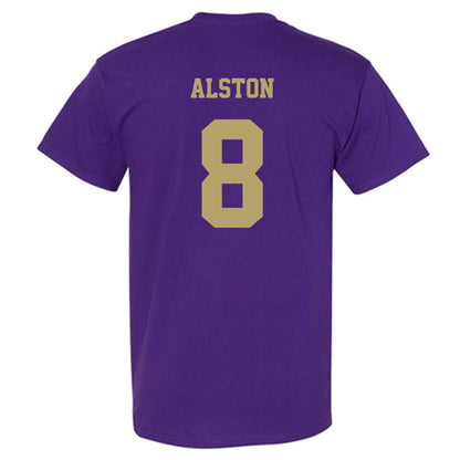 JMU - NCAA Football : Isaiah Alston - Fashion Shersey T-Shirt-1