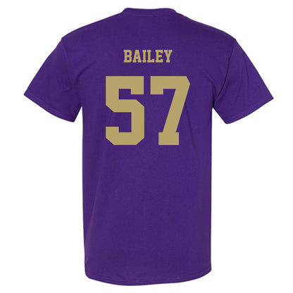 JMU - NCAA Football : Jacob Bailey - Fashion Shersey T-Shirt-1