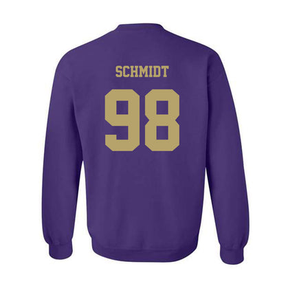 JMU - NCAA Football : Turner Schmidt - Fashion Shersey Crewneck Sweatshirt-1