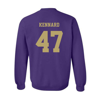 JMU - NCAA Football : Josiah Kennard - Fashion Shersey Crewneck Sweatshirt-1