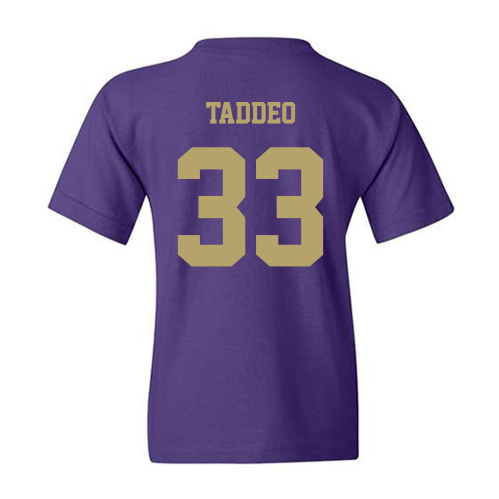 JMU - NCAA Football : Andrew Taddeo - Fashion Shersey Youth T-Shirt-1