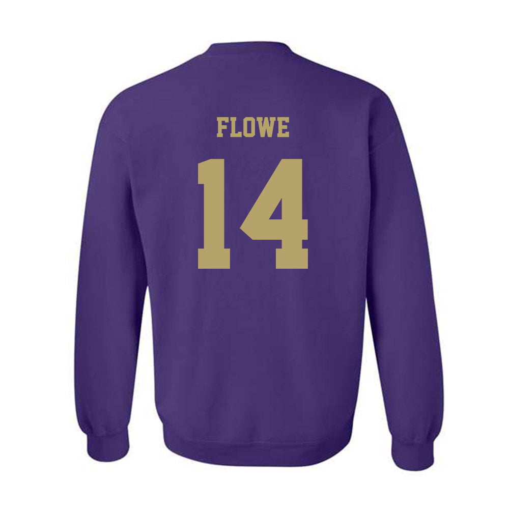 JMU - NCAA Football : KJ Flowe - Fashion Shersey Crewneck Sweatshirt-1