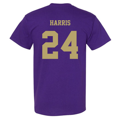 JMU - NCAA Football : Phillip Harris - Fashion Shersey T-Shirt-1