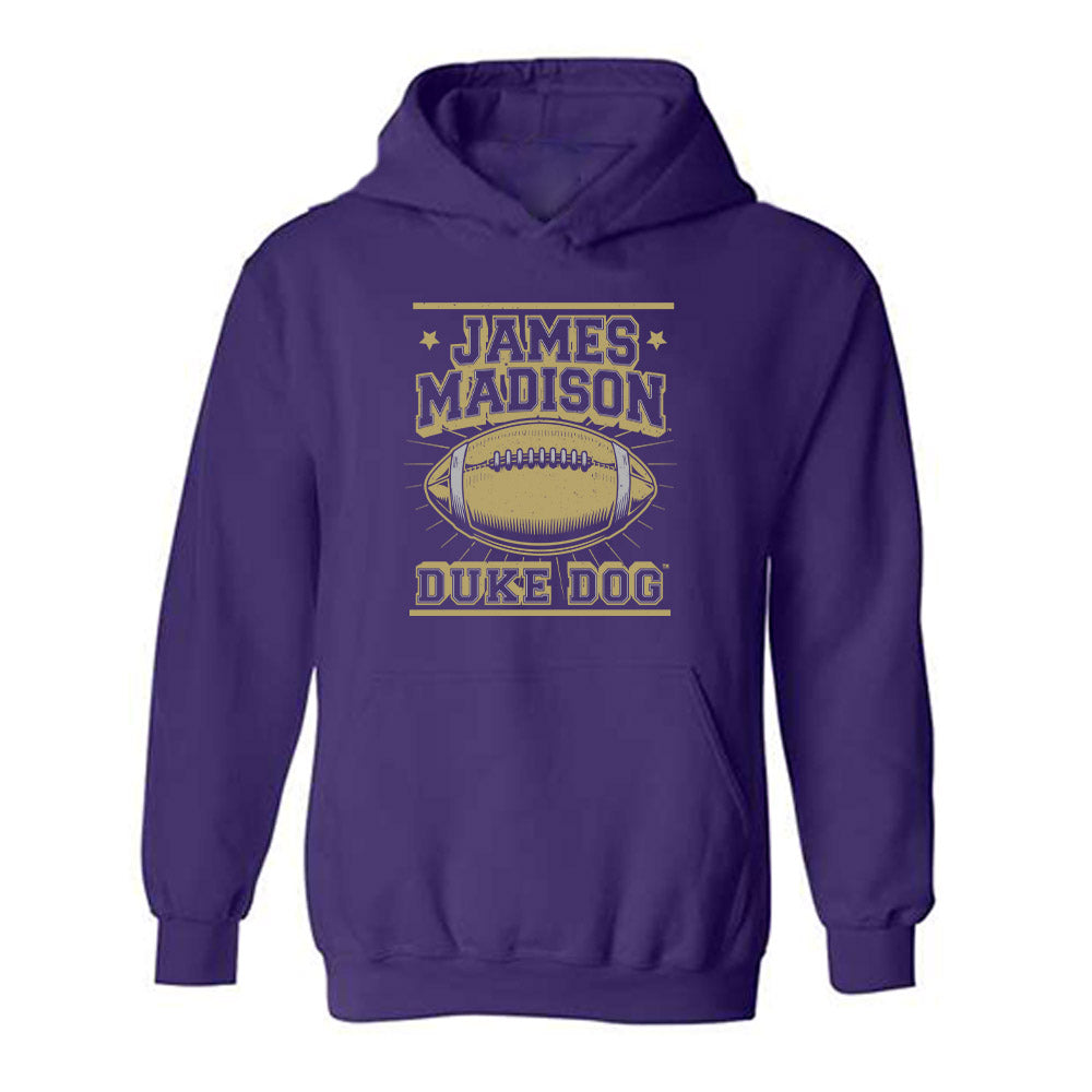JMU - NCAA Football : Zaron Collins - Fashion Shersey Hooded Sweatshirt-0