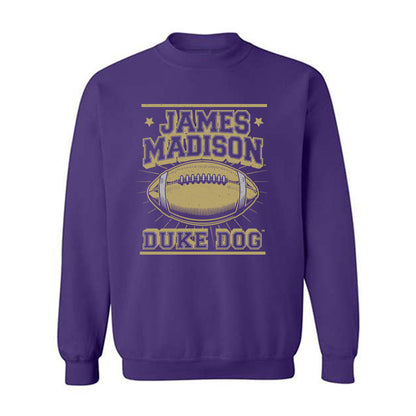 JMU - Football Alumni : Harry O'Kelly - Fashion Shersey Crewneck Sweatshirt-0