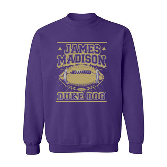 JMU - NCAA Football : Andrew Taddeo - Fashion Shersey Crewneck Sweatshirt-0