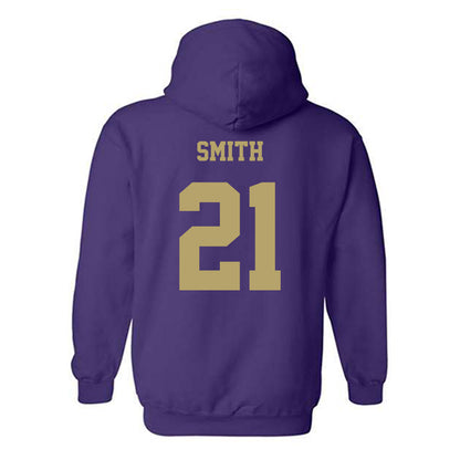 JMU - NCAA Men's Basketball : Aj Smith - Fashion Shersey Hooded Sweatshirt