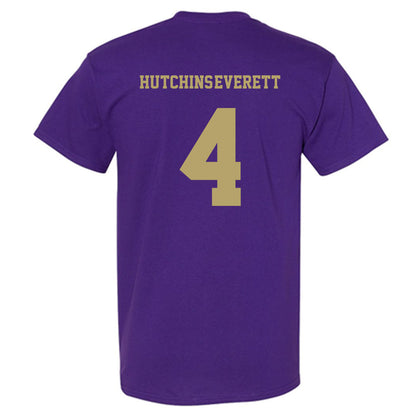 JMU - NCAA Men's Basketball : Elijah Hutchins-Everett - Fashion Shersey T-Shirt-1