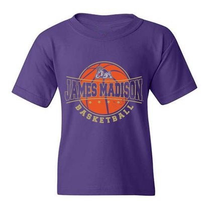 JMU - NCAA Men's Basketball : Eli Wilborn - Fashion Shersey Youth T-Shirt-0