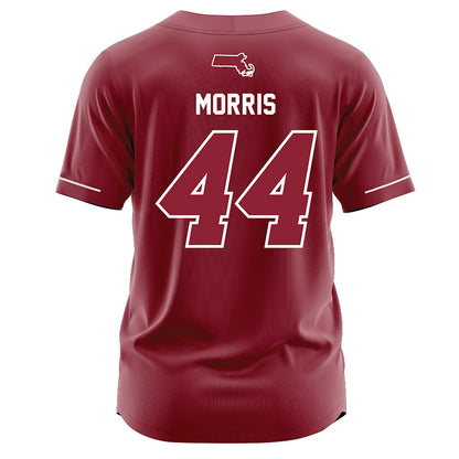 UMass - NCAA Baseball : Justin Morris - Burgundy Jersey