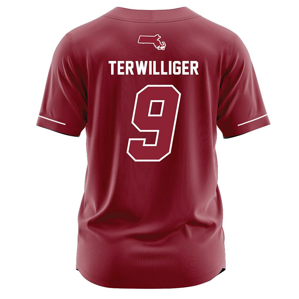 UMass - NCAA Baseball : Jacob Terwilliger - Burgundy Jersey