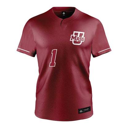 UMass - NCAA Baseball : Zack Zaetta - Burgundy Jersey