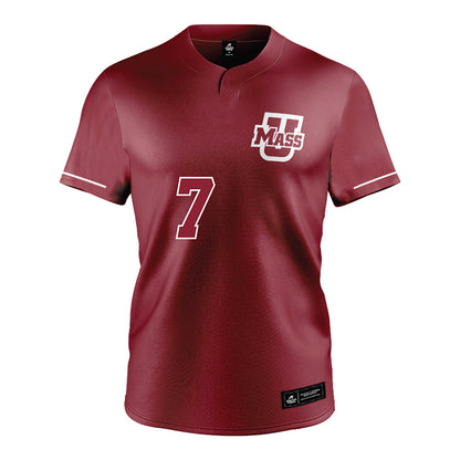 UMass - NCAA Baseball : Anthony Tirado - Burgundy Jersey