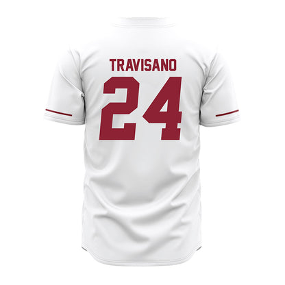 UMass - NCAA Baseball : Matt Travisano - White Jersey