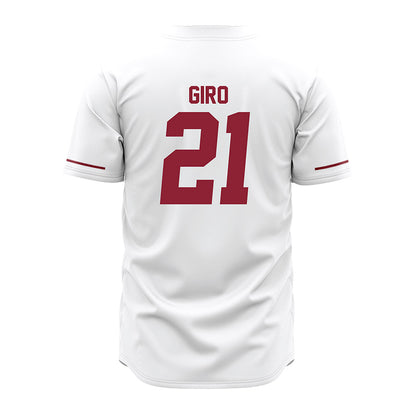 UMass - NCAA Baseball : Kai Giro - White Jersey-1