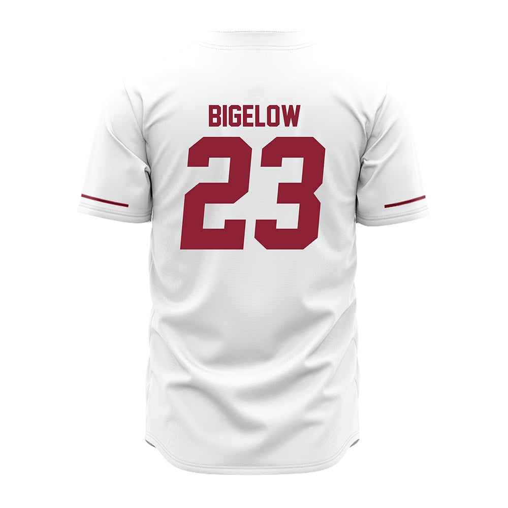 UMass - NCAA Baseball : Leif Bigelow - White Jersey