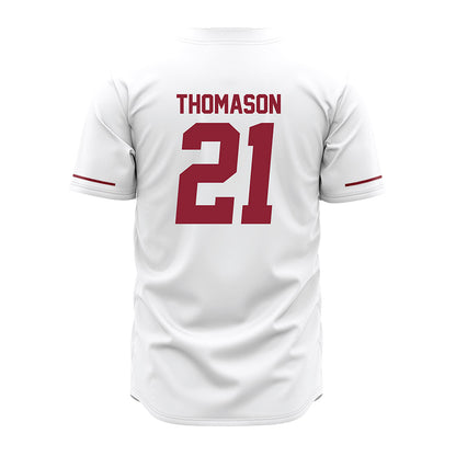 UMass - NCAA Baseball : Ben Thomason - White Jersey